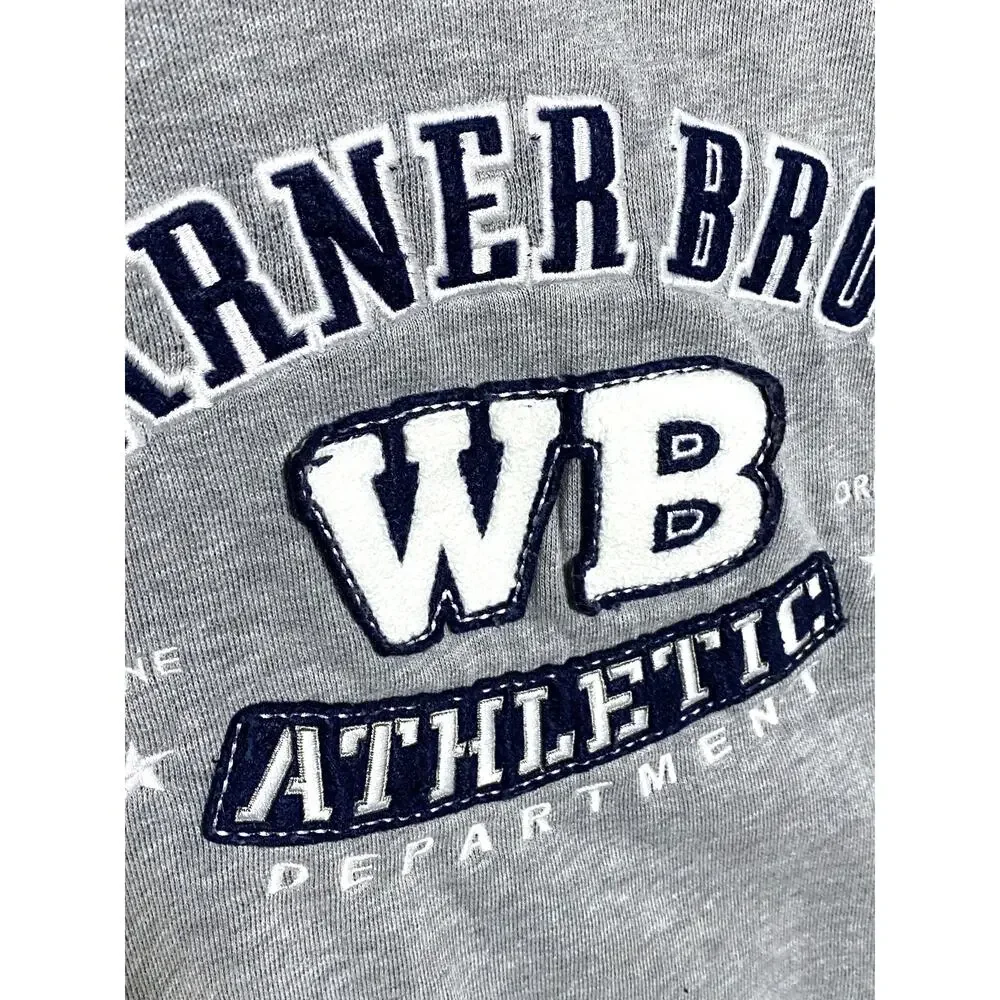 Warner Brothers Studio Store WB Athletic Department Sweatshirt Jacket Mens XL - Picture 3 of 10